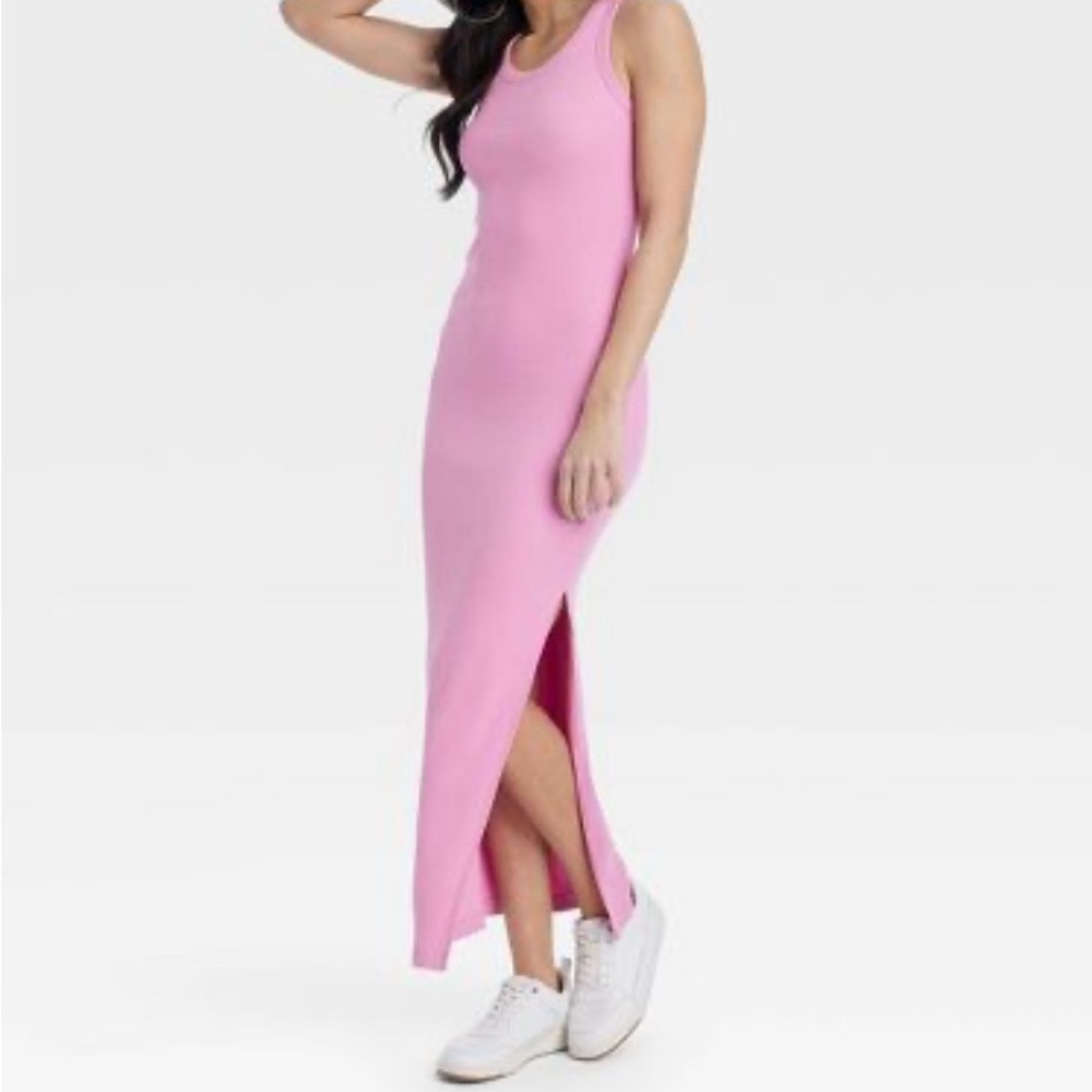 Brand new! Rib-Knit Maxi Bodycon Dress